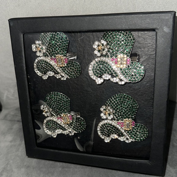 St Patrick’s day leprechaun hat napkin rings - Picture 2 of 3